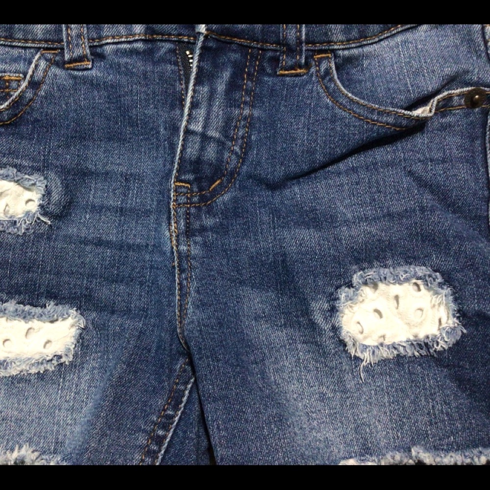 Girls blue Jean shorts